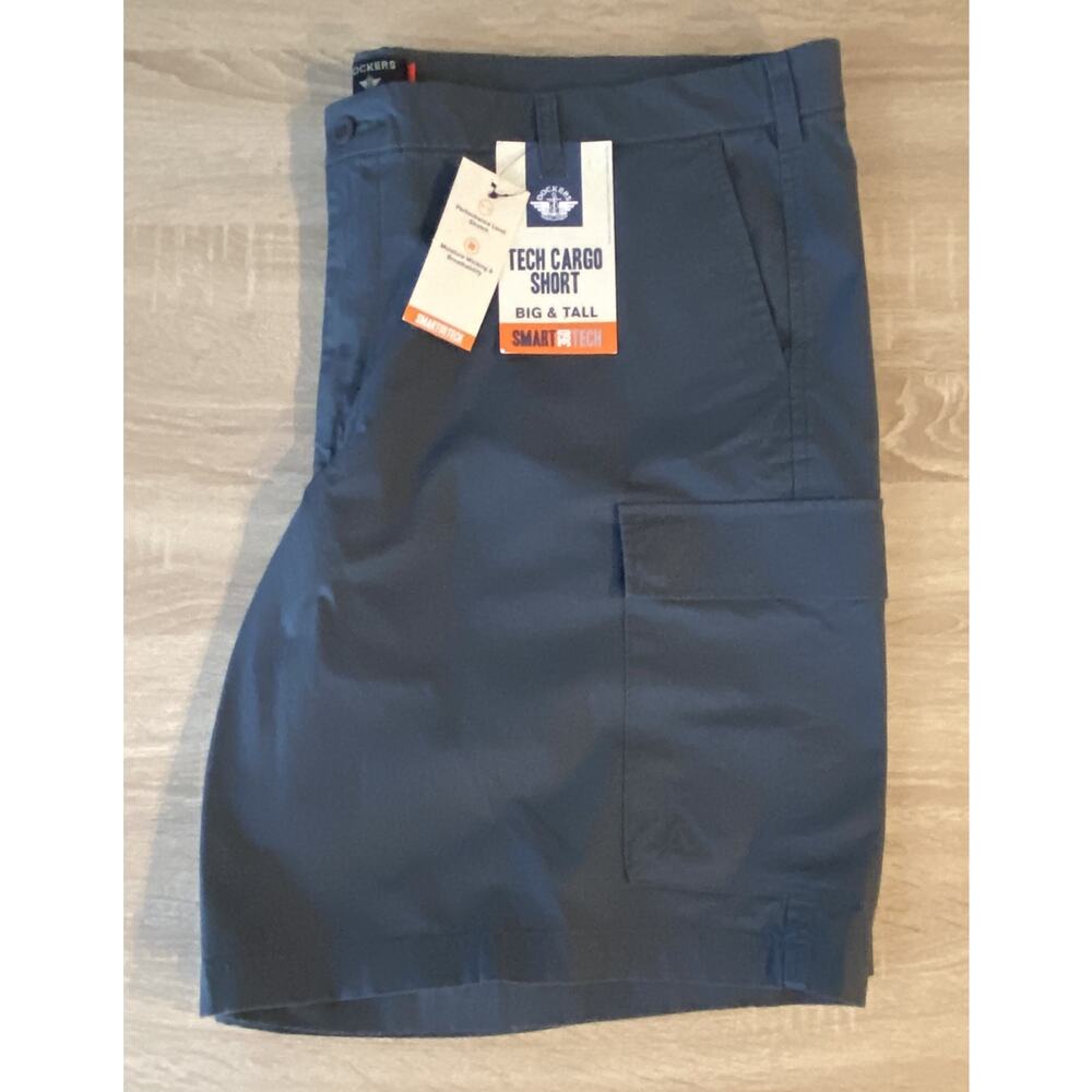 Dockers Men's Tech Cargo Shorts - Dark Blue